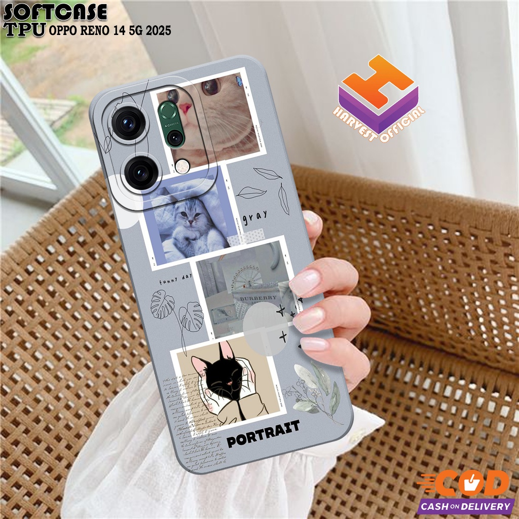 เคส Oppo Reno 14 5G 2025 ล่าสุด - เคส Oppo Reno 14 5G Softcase - เคส Pro Camera Softcase - Oppo Reno