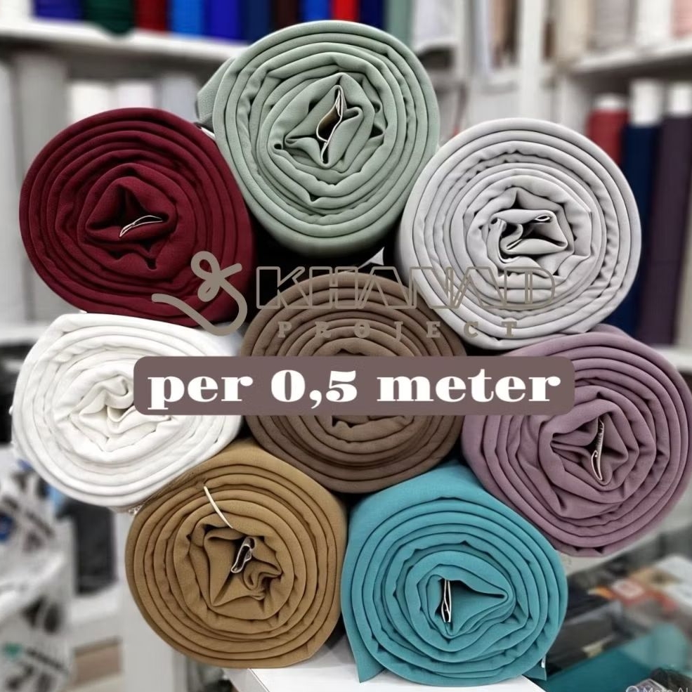 KATUN ผ้าคอตตอนต่อเมตร ราคาต่อ 0.5 เมตร | WIDTH 120.ซม ซม. ซม. | สีแมทซอฟท์ซีรีย์