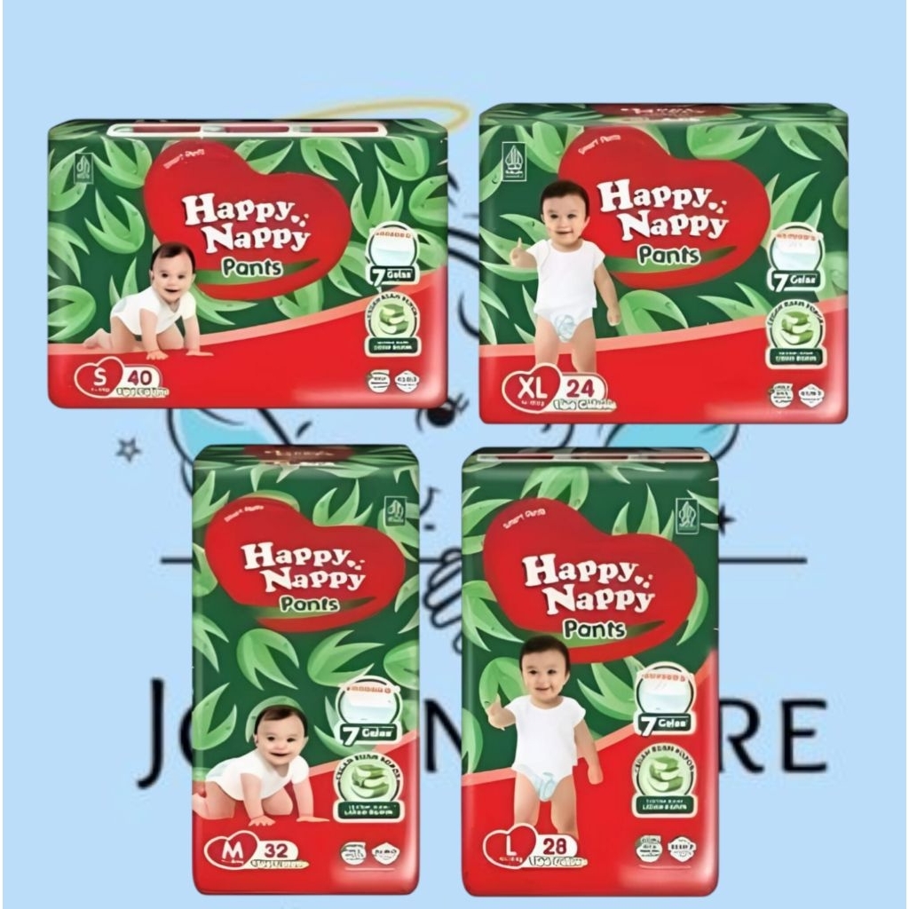 ผ้าอ้อมเด็ก Happy Nappy Smart Pants โปรโมชั่น Bundle 2 ลูก