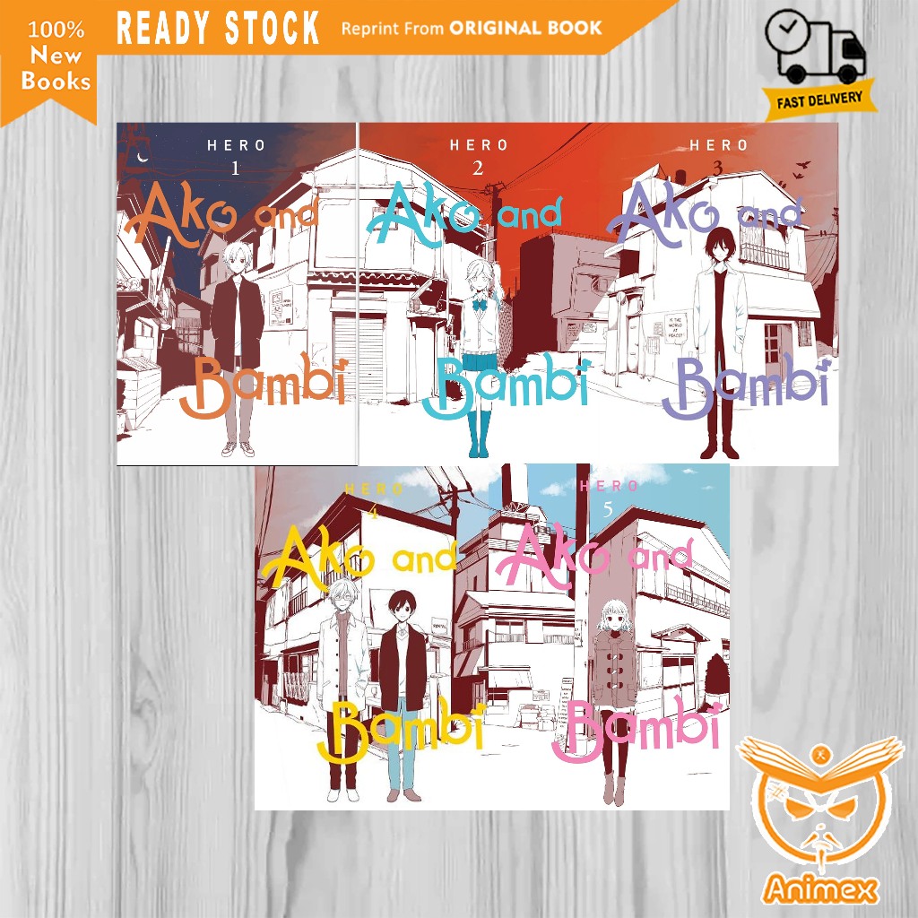 การ์ตูนมังงะ: Ako และ Bambi - HERO