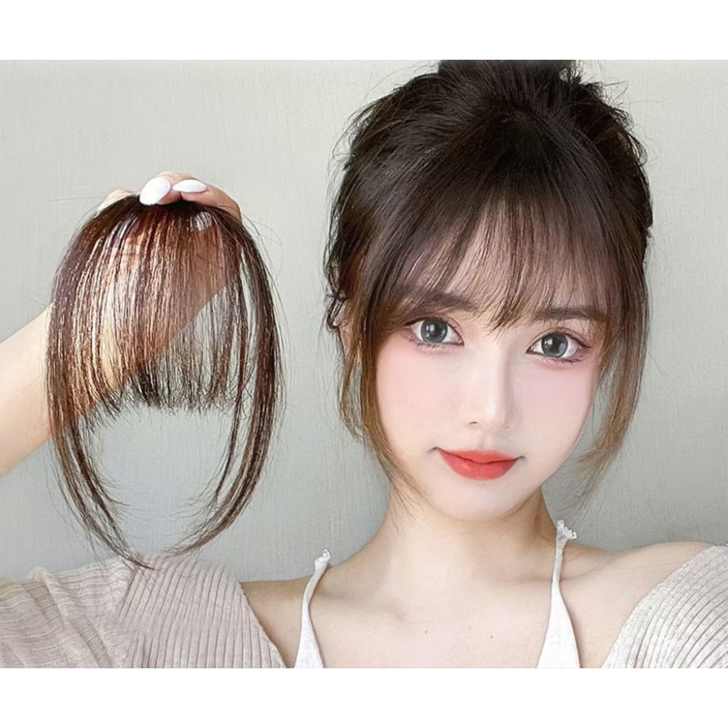 KSTUFF888 คลิปหน้าม้า WIG HAIR WIG FRONT BANGS FASHION