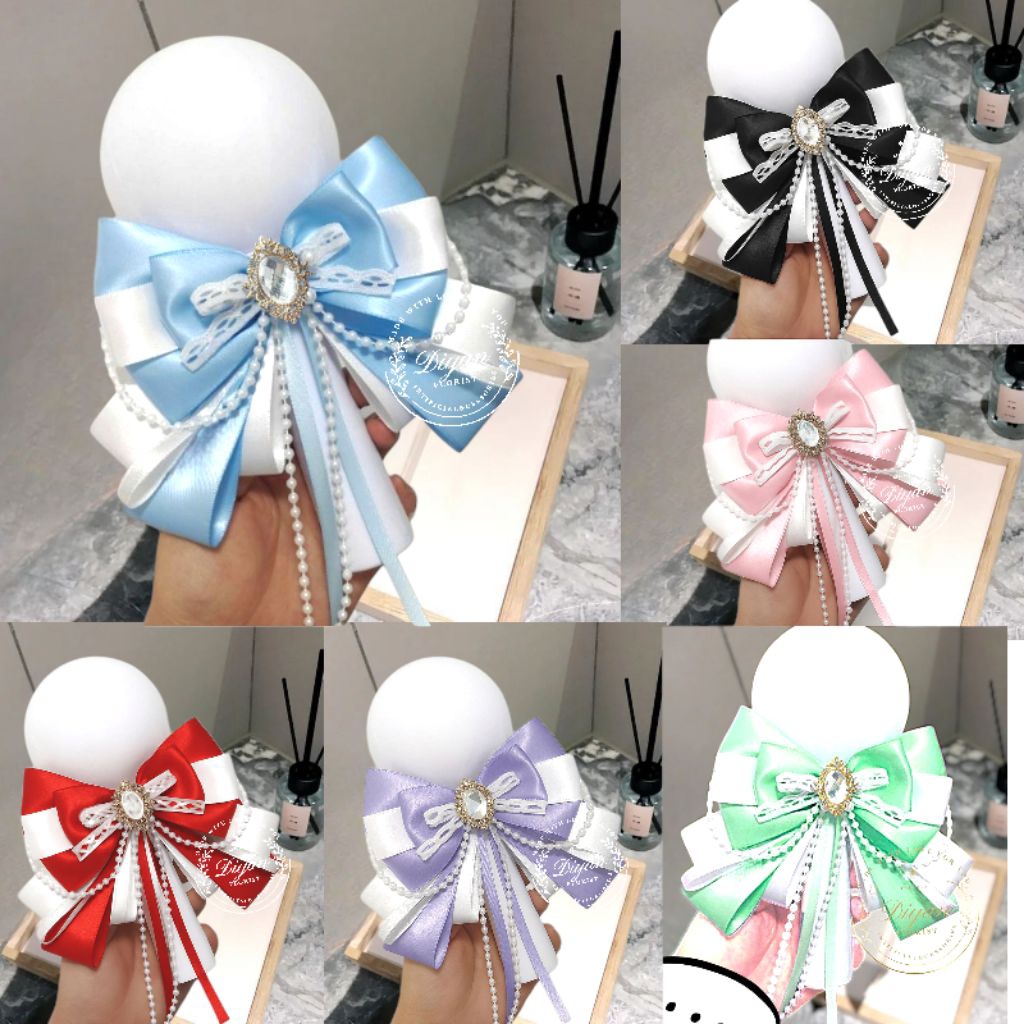 ริบบิ้นแท่งไฟ // โบว์แท่งไฟ // ริบบิ้นแท่งไฟ NCT IVE blackpink BTS aespa สมบัติ seventeen ZB1