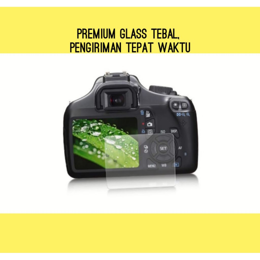 Yashica City 100/200 Anti-Scratch Monitor - กระจกนิรภัยป้องกัน LCD