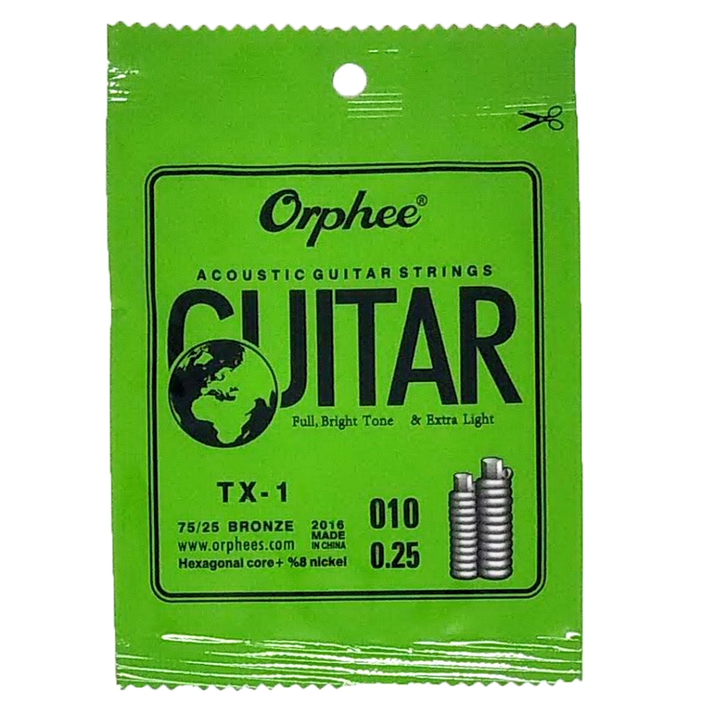 สายกีต้าร์โปร่ง Orphee TX Single String