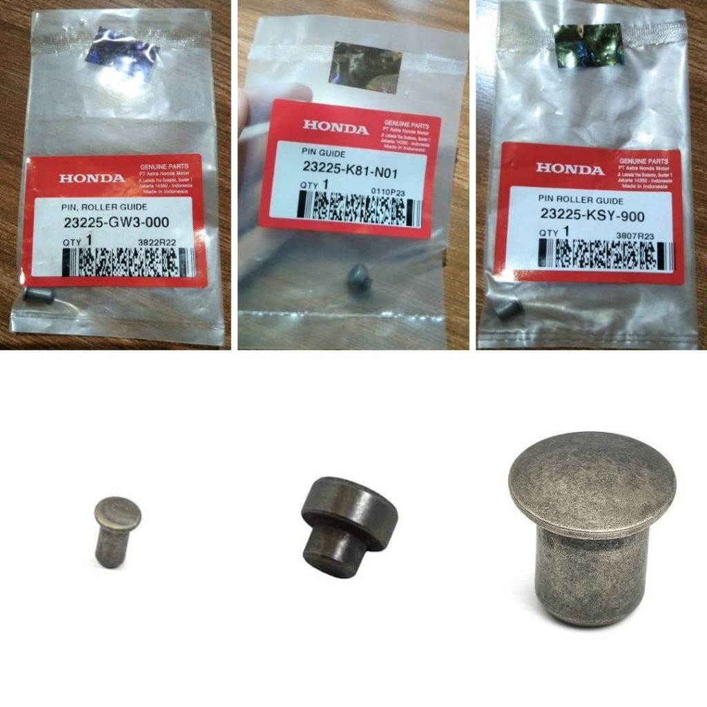 23225GW3000/23225K81N01/23225KSY900 Pin Roller Guide HONDA BeAT & BeAT Street, Genio, PCX, Scoopy, S
