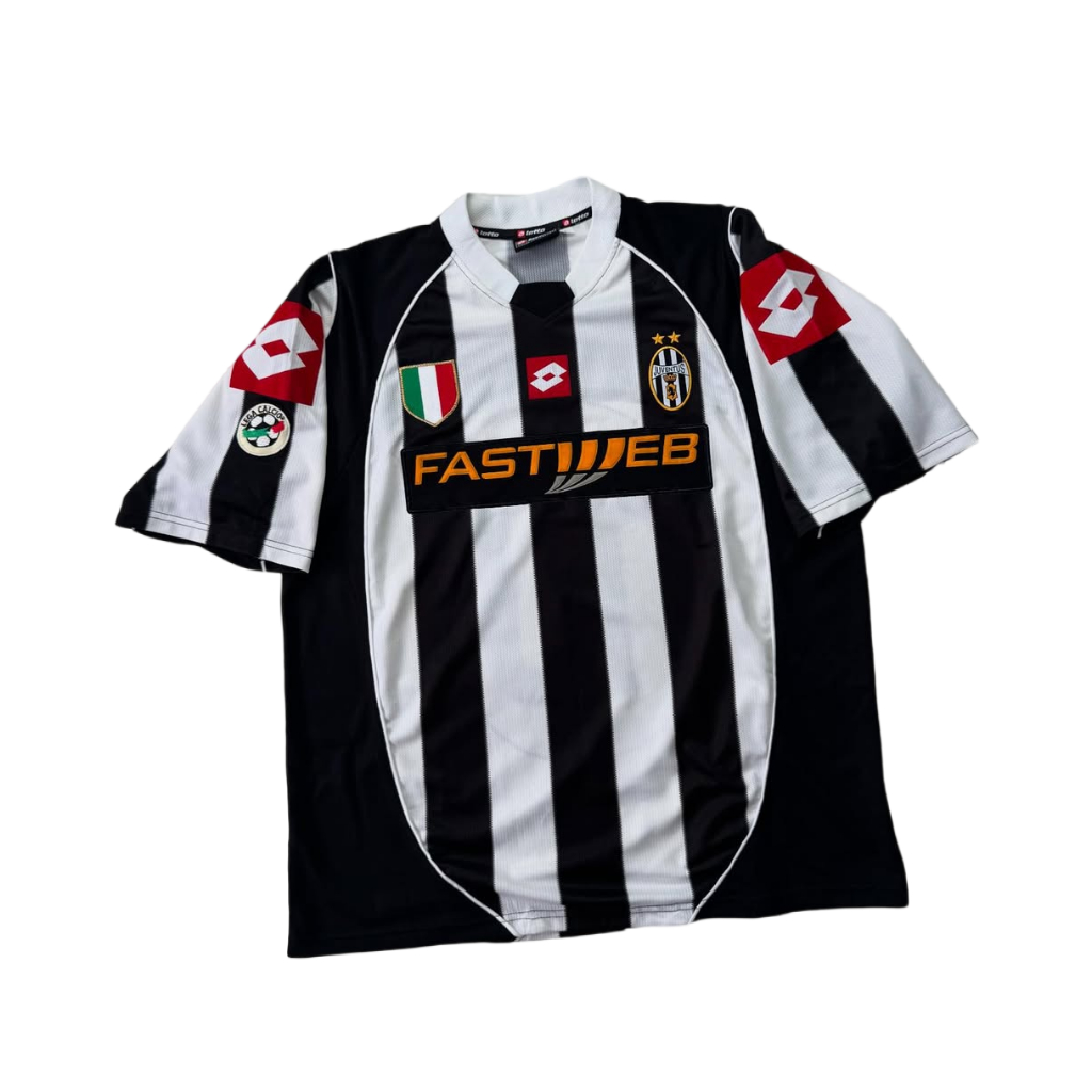 PIERO Juventus Jersey 2002/03 Home Jersey Original Player Issue