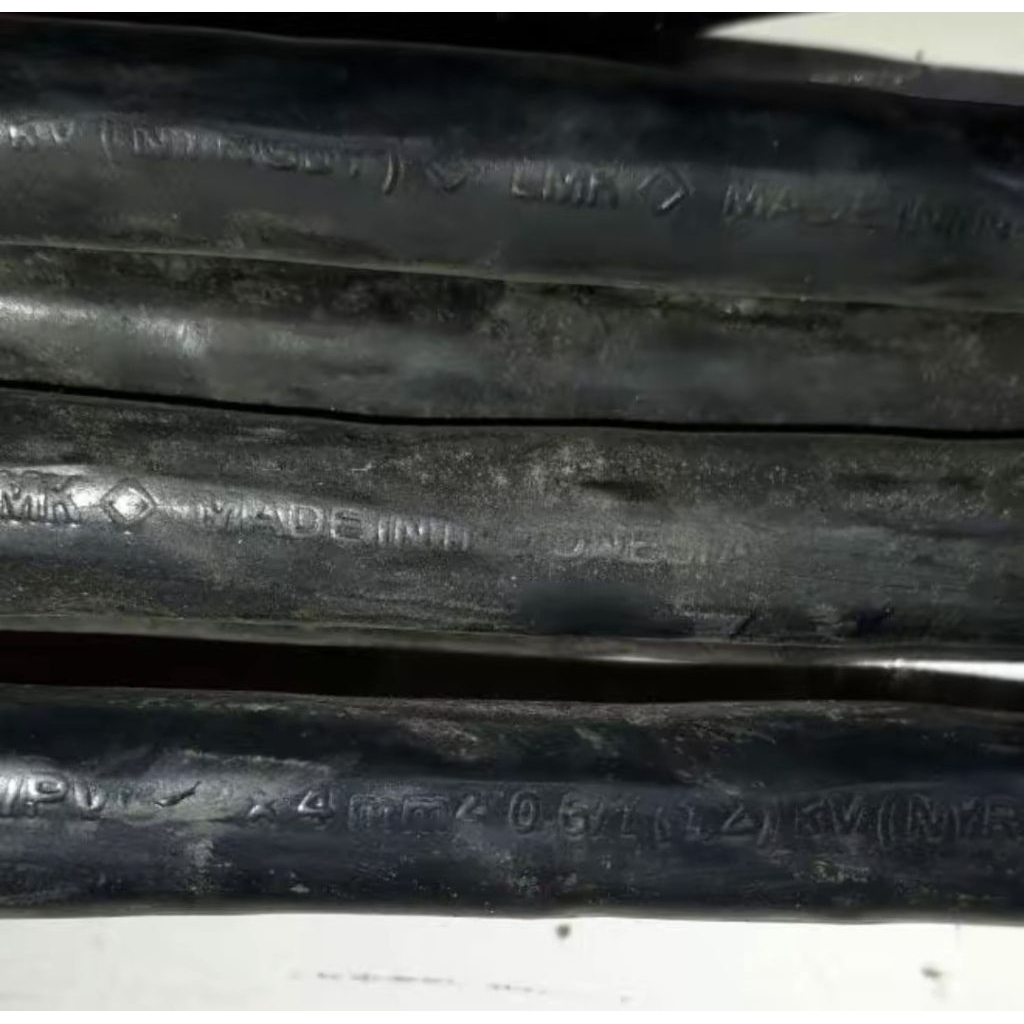 สาย Supreme NYY 2x4 mm2 NYY 2x4mm Supreme Black ขายปลีกต่อเมตร NYY SUPREME