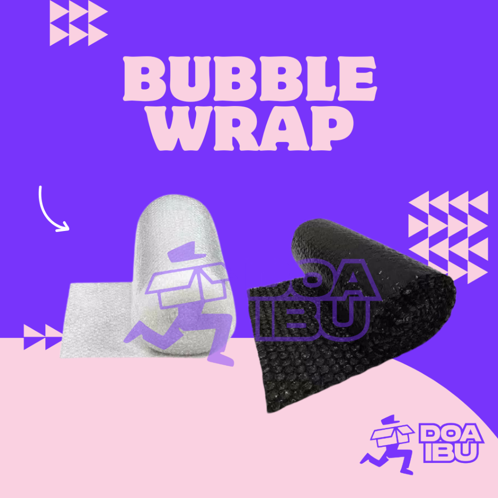 ม้วน 50 เมตร BUBBLE WRAP BUBLEWRAP BUBBLEWRAP 1 LARGE BUBBLE / Bubblewrap Roll 1.25X50m Clear Bubble