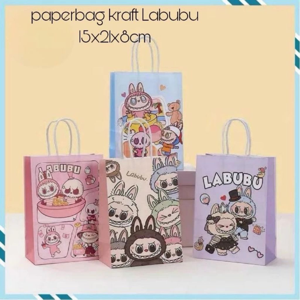 Paper Bag Goodie Bag Gift Bag Birthday Gift Motif Paper Bag