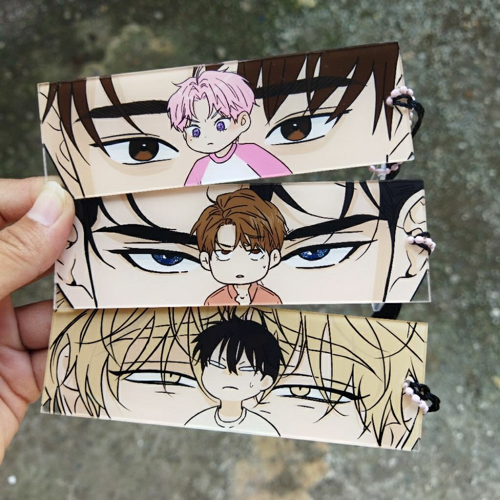 (Pre-Order Shop Chat) ที่คั่นหนังสือภาพวาดที่กําหนดเอง - ที่คั่นหนังสือภาพวาดที่กําหนดเอง Anime Manh