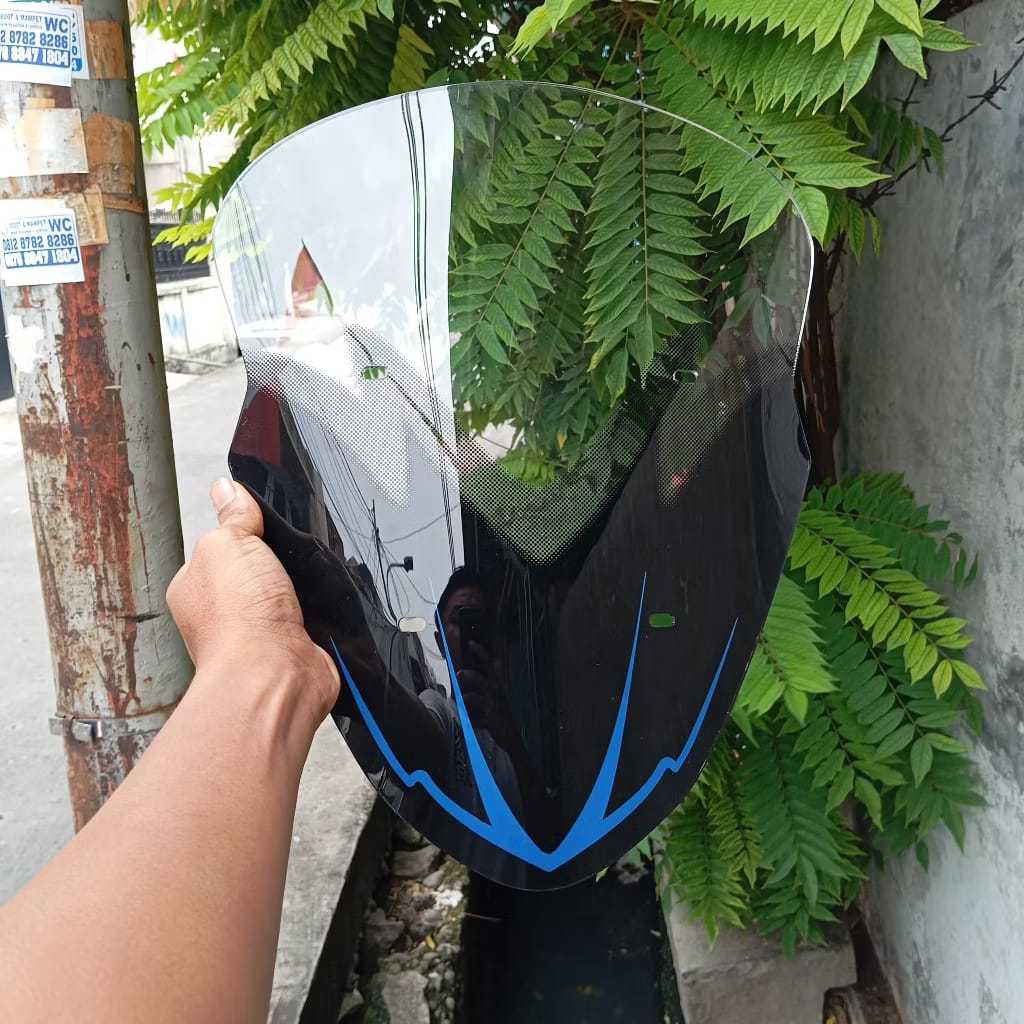 VISOR NMAX NEW WINDSHIELD NMAX NEW NMAX OLD STANDARD THAILAND BLACK SERIES ACRYLIC
