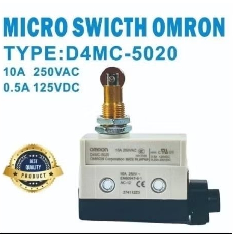D4MC-5020 OMRON LIMIT / ไมโครสวิตช์