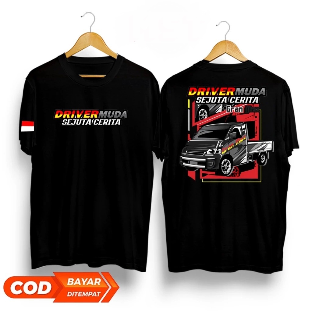 YOUNG DRIVER เสื้อยืด MILLION STORIES YOUNG DRIVER DISTRO เสื้อยืด MILLION STORIES สําหรับผู้ชายและผ