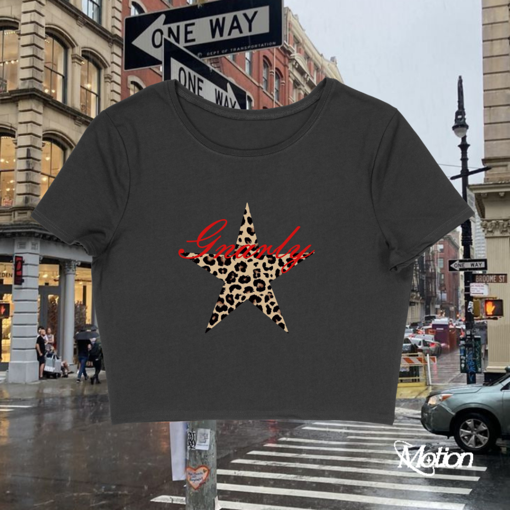 Gnarly Baby Tee // Crop Top // Crop Tee