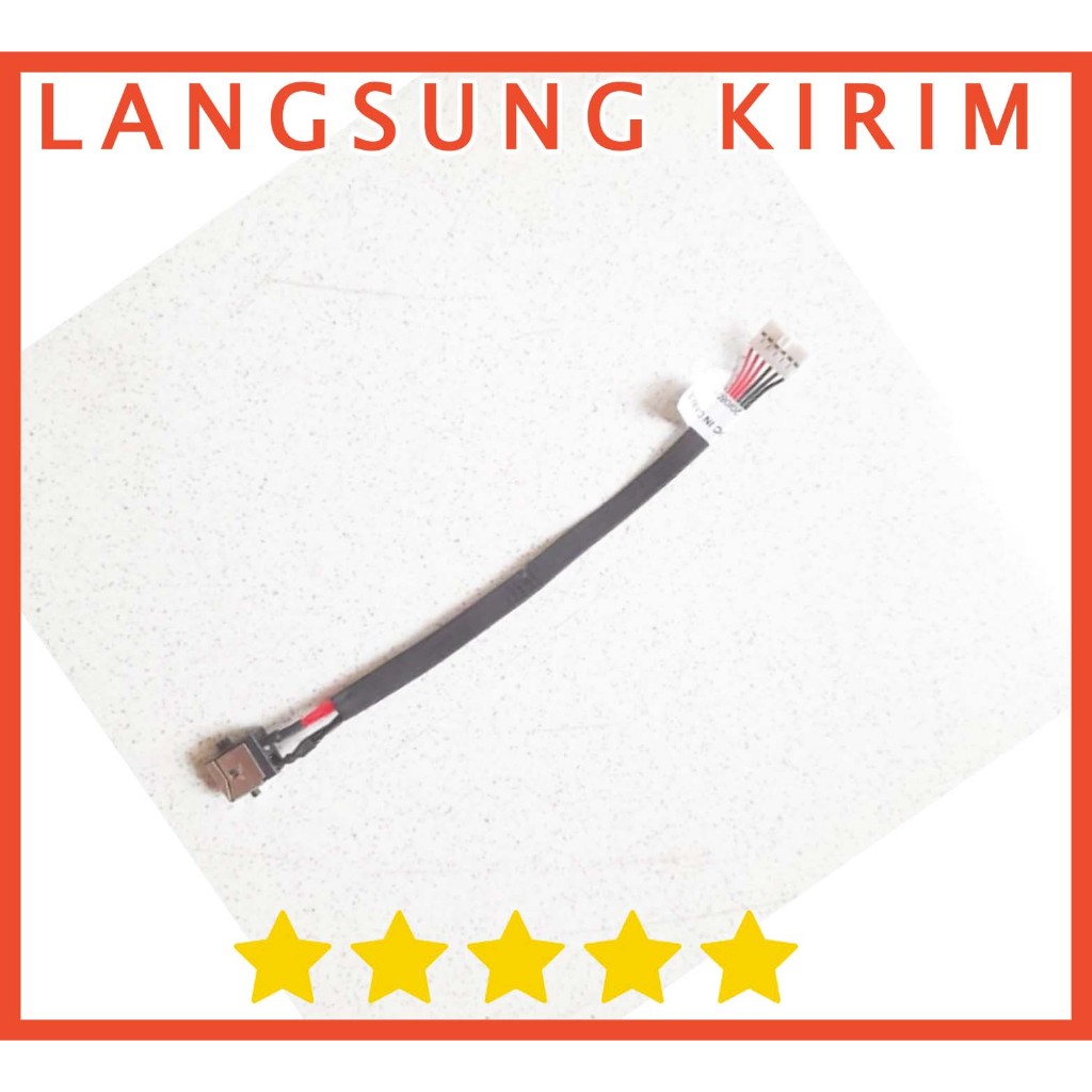 DC power jack ซ็อกเก็ต laptoop asus X450 X450C X450L X450CA A450 A450C A450CA A450CC a450l a450lc a4