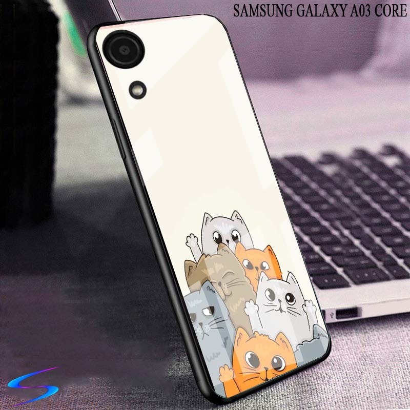 HP ล่าสุด SAMSUNG GALAXY A03 CORE CASE (CAT) - เคสโทรศัพท์ - Sheishore - Phone Case - Phone Softcase