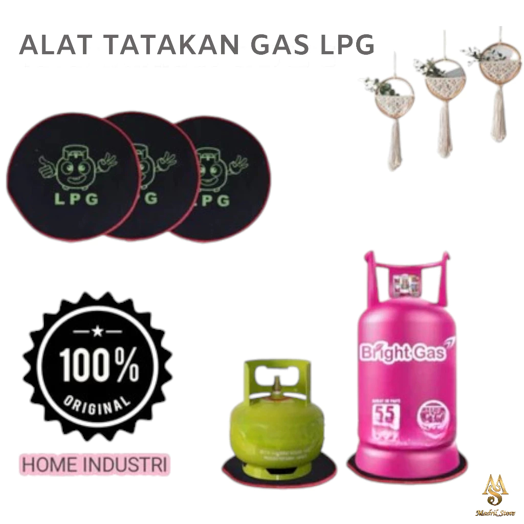 BERKAT - LPG GAS CYLINDER BASE 3KG 12KG ANTI-SLIP