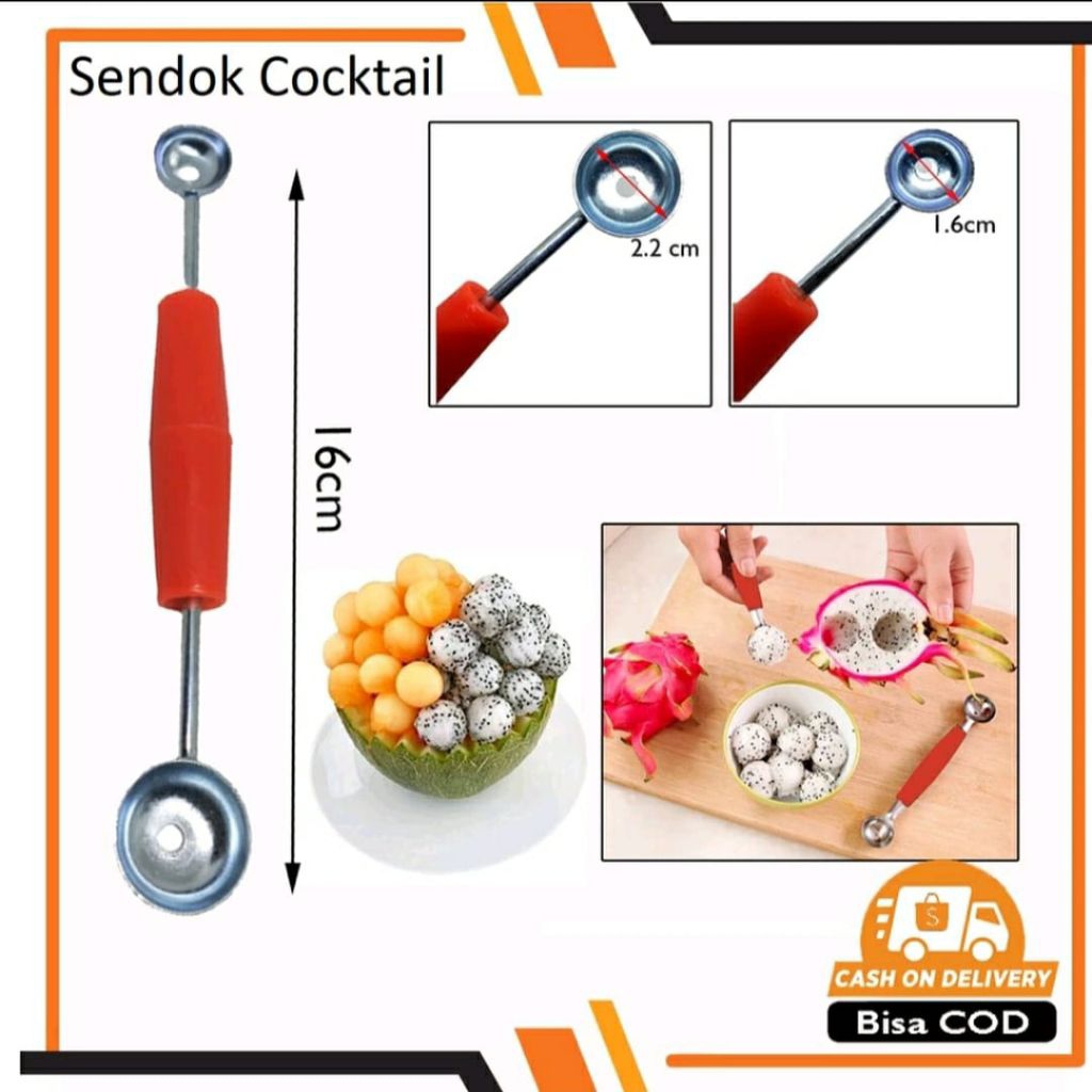 ผลไม้ SOUP SPOON 2in1 รอบผลไม้ SCOOP/ผลไม้ SCOOP/ผลไม้ SCOOP ผลไม้แม่พิมพ์น้ําแข็ง SCOOP