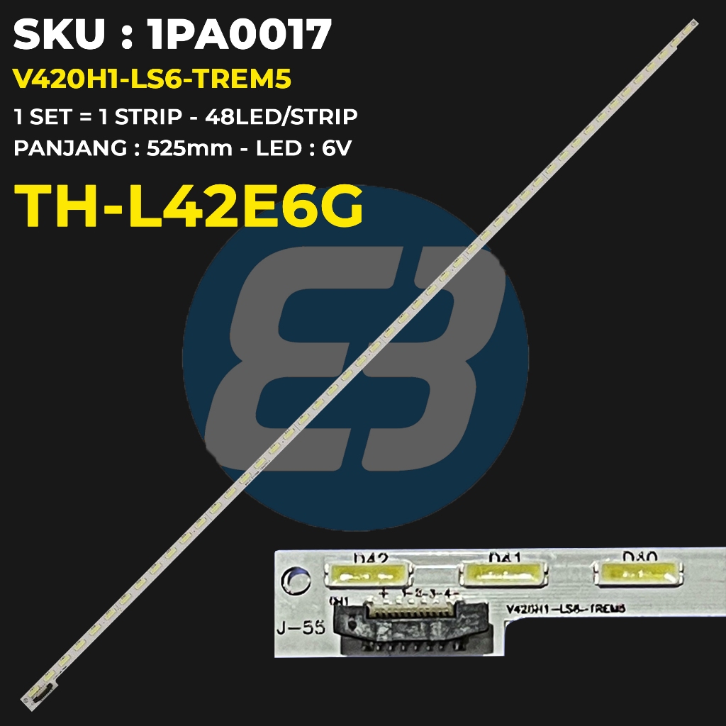 PANASONIC TV Backlight TH-L42E6G V420H1-LS6-TREM5