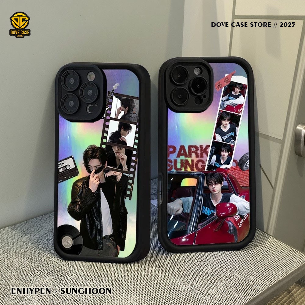 กรณีKPOP 3NHYP3N 2D SUNGHOON HARD CASE SAMSUNG S20 FE S20 plus S20 ultra S21 S21 plus S21 FE S22 S22