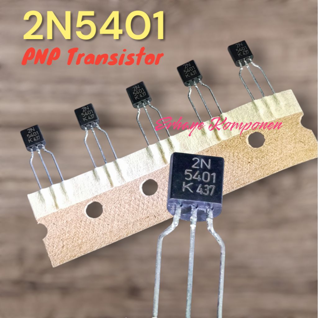(@5ชิ้น) TR2N5401 / ทรานซิสเตอร์ 2N5401 PNP Channel.