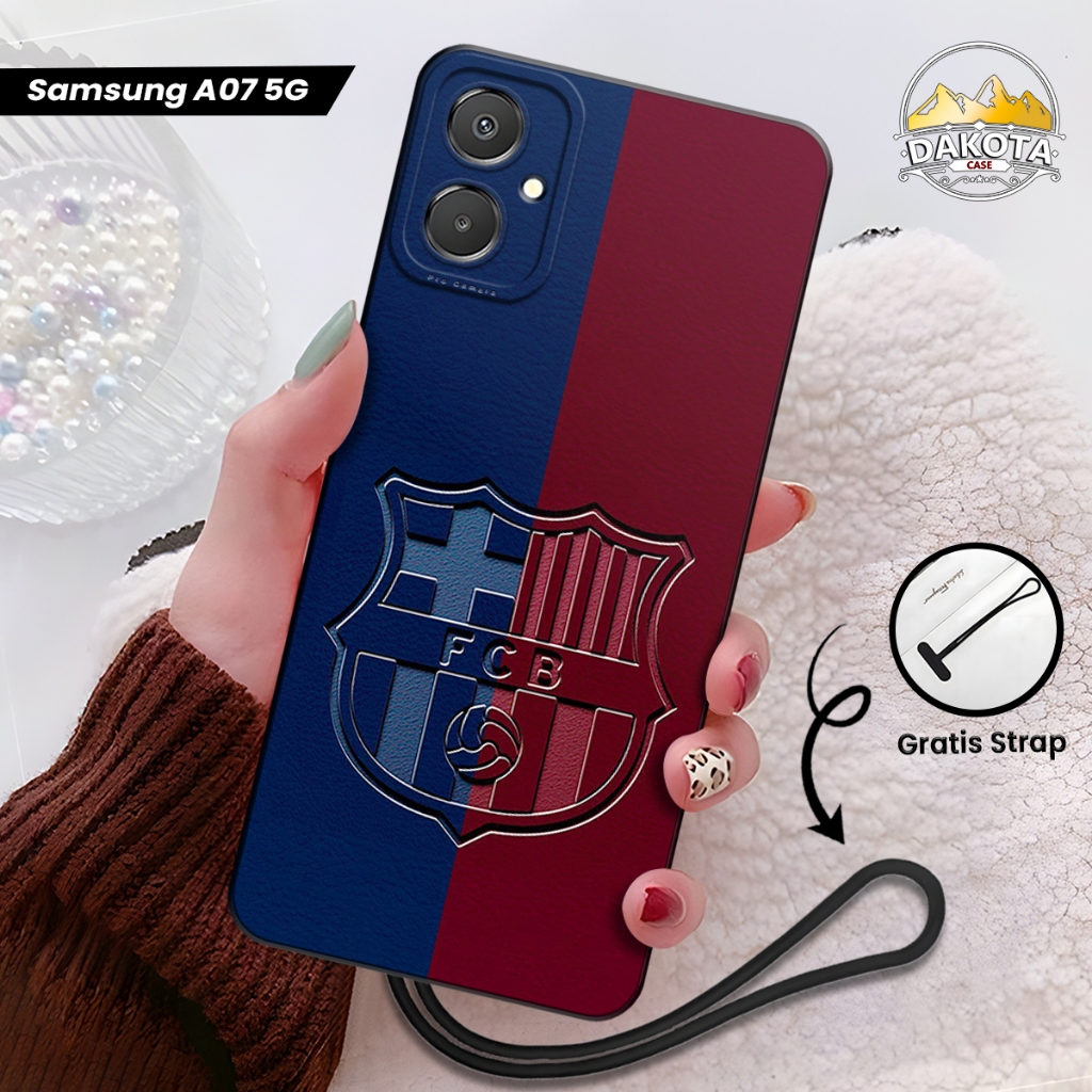2025 เคสซิลิโคน Samsung A07 ใหม่ล่าสุด Vica B4rca Image Motif - Softcase Samsung A07 5G อุปกรณ์ป้องก