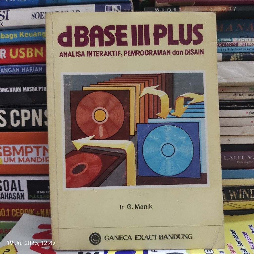 หนังสือต้นฉบับ DBASE III PLUS IR.GMANIK
