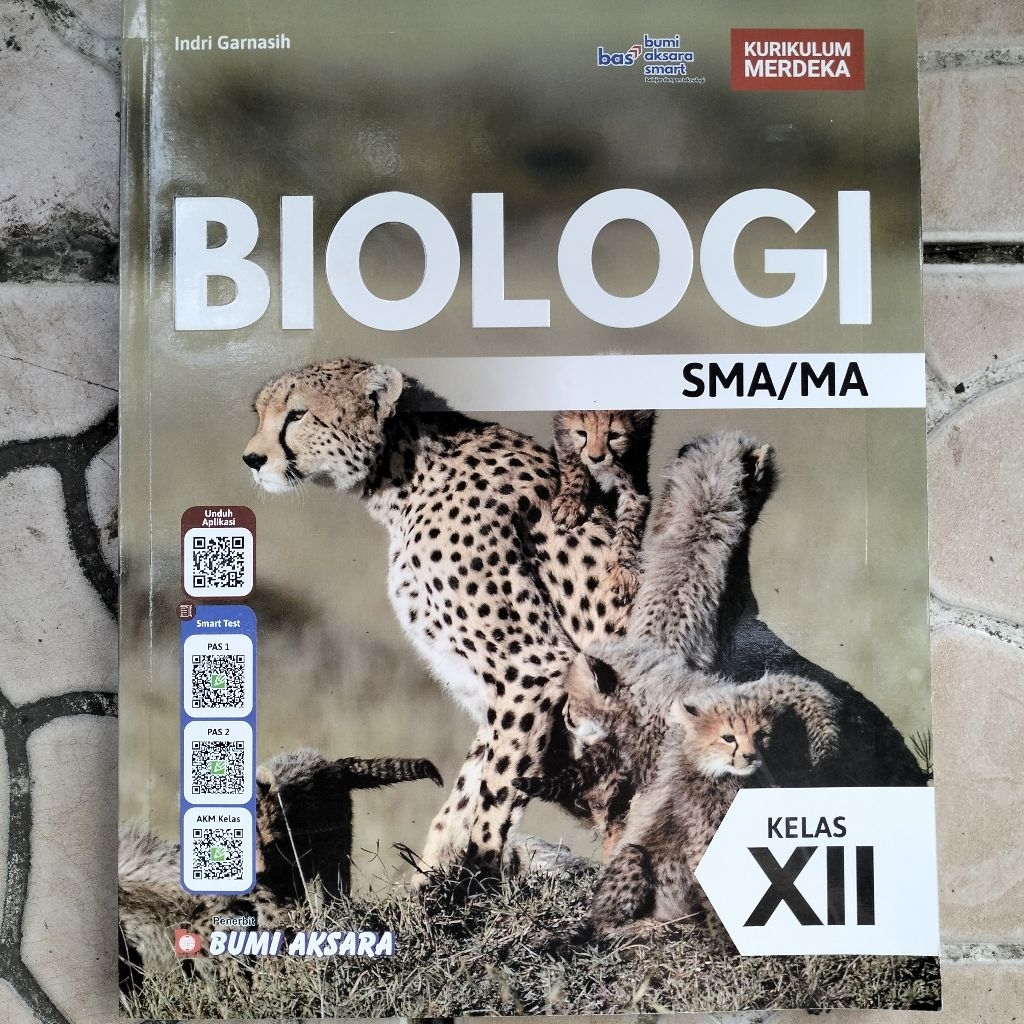 TEXTBOOK / BIOLOGY FOR HIGH SCHOOL MA / GRADE XII INDEPENDENT CURRICUM ORIGINAL โดย BA