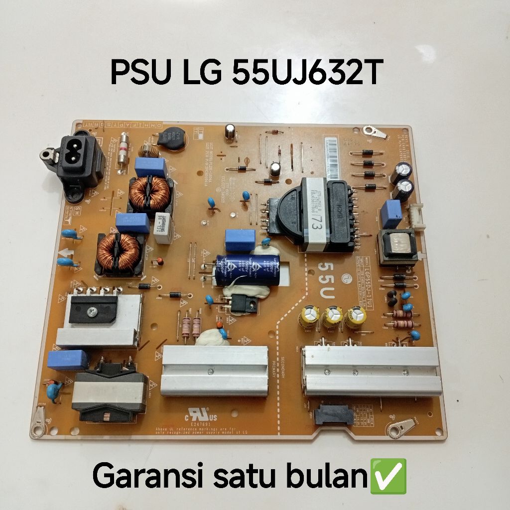 PSU POWER SUPPLY REGULATOR TV LG 55UJ632T - PSU POWER SUPPLY REGULATOR TV LG 55UJ632T