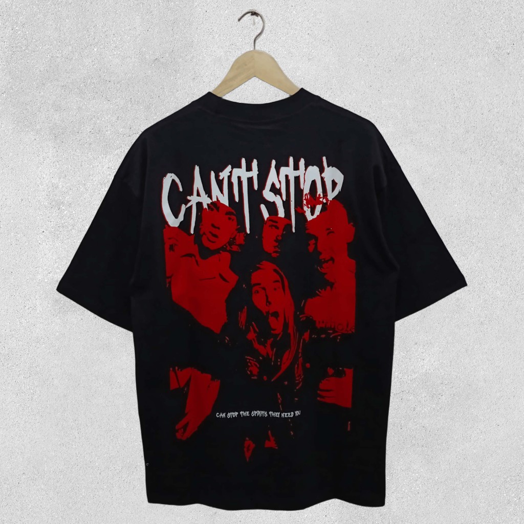 เสื้อยืด BAND / RHCP / CANT STOP / OVERSIZE