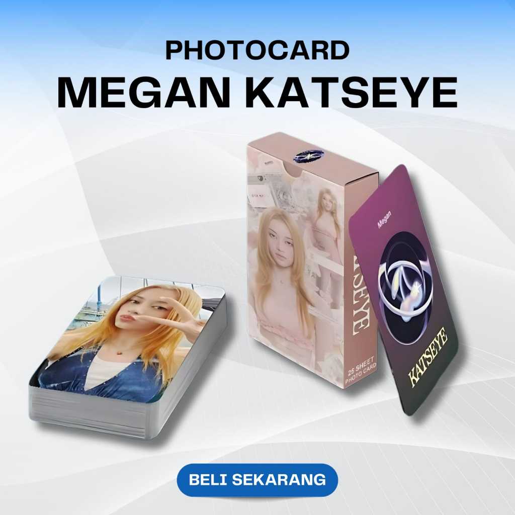 Megan Katseye พรีเมี่ยม Photocard 1 แพ็ค