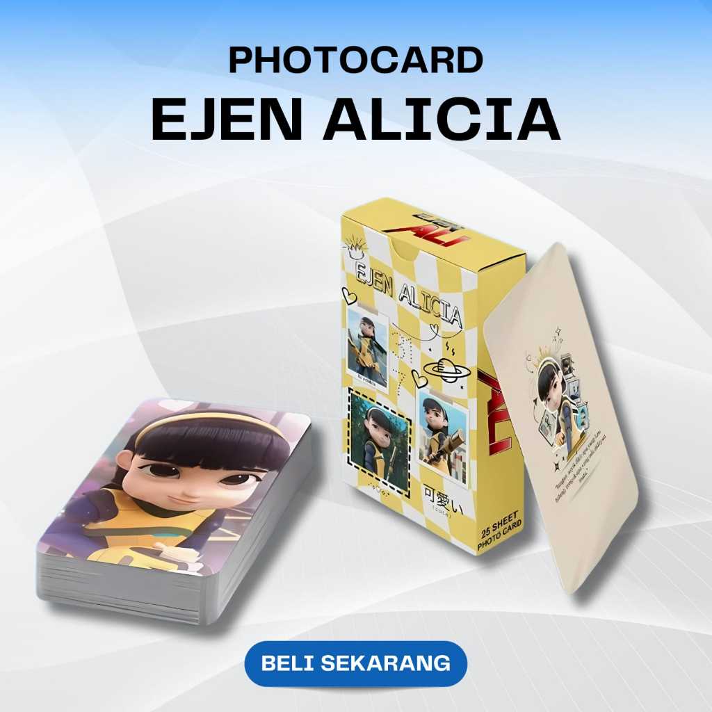 EJEN ALICIA PREMIUM PHOTOCARD SET 25 แผ่น / EJEN ALICIA