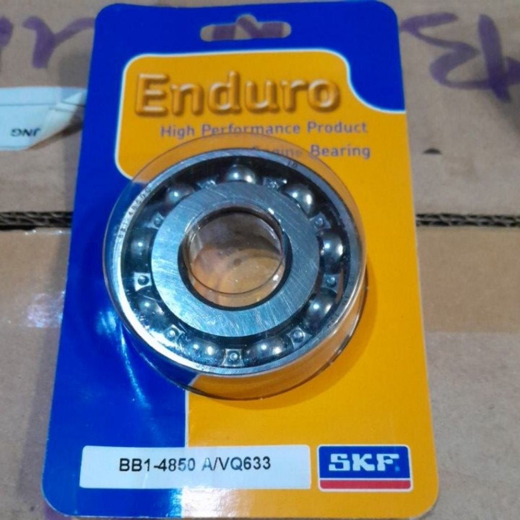 RIGHT & LEFT CRANKSHAFT BEARING HONDA GENIO, BEAT DELUXE K1A, SCOOPY K2F SKF ENDURO BB1-4850 A/VQ633