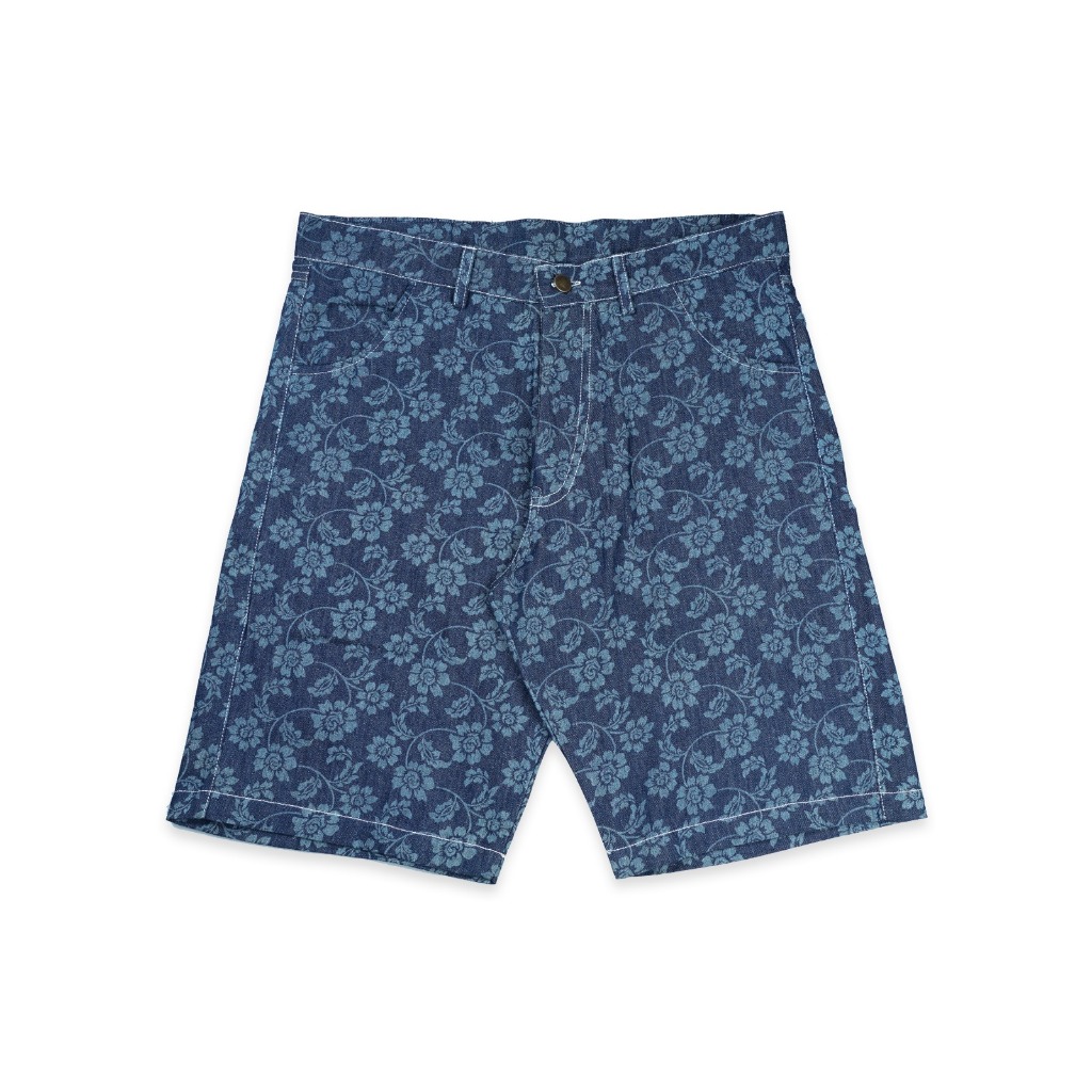 Hornycupcakes - Basic Jorts Pants - ดอกไม้