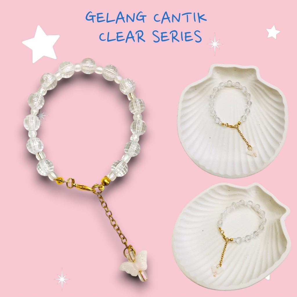 [CLEAR SERIES] BRACELETS / BRACELETS / BRACELETS / CUTE BRACELETS / BRACELETS / Womens BRACES