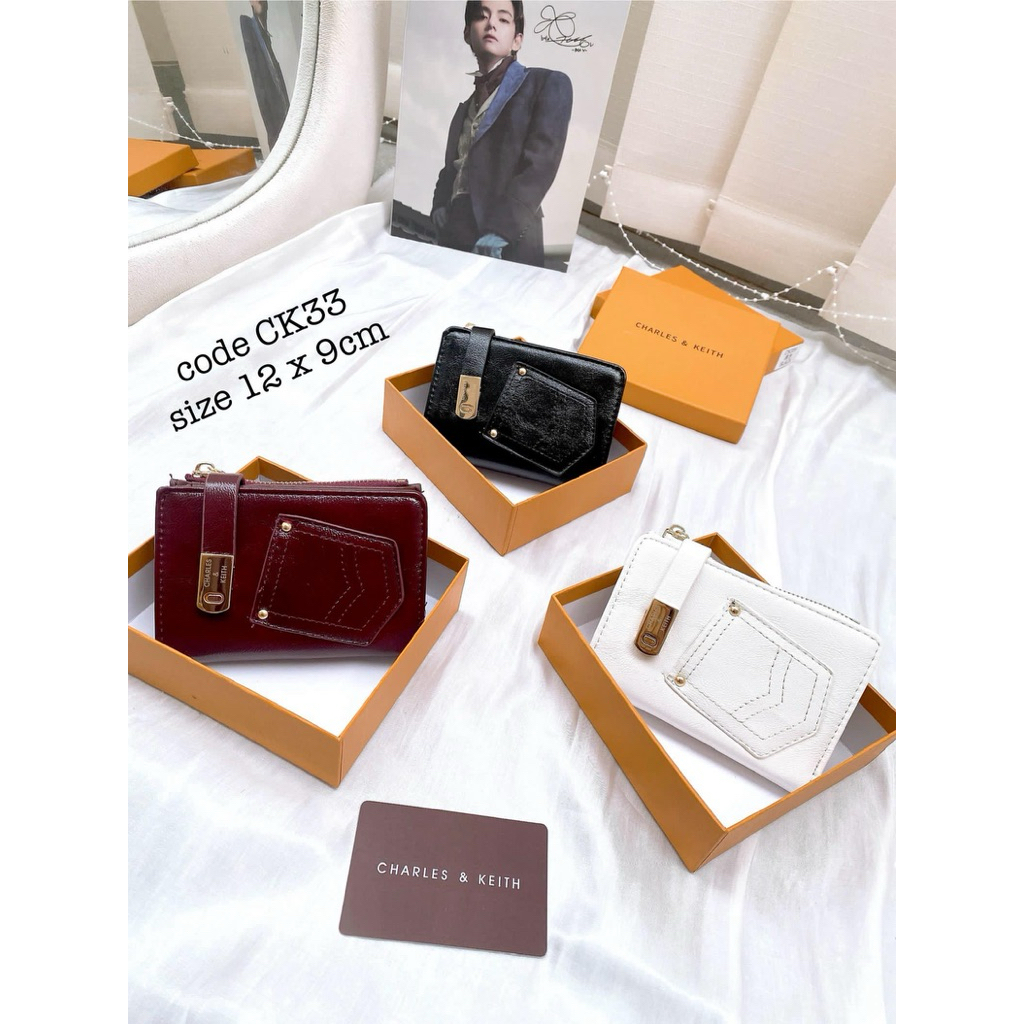 NEWEST WOMENS FOLDING WALLET CK33 & CK 32 Branded Folding Wallet Freebox