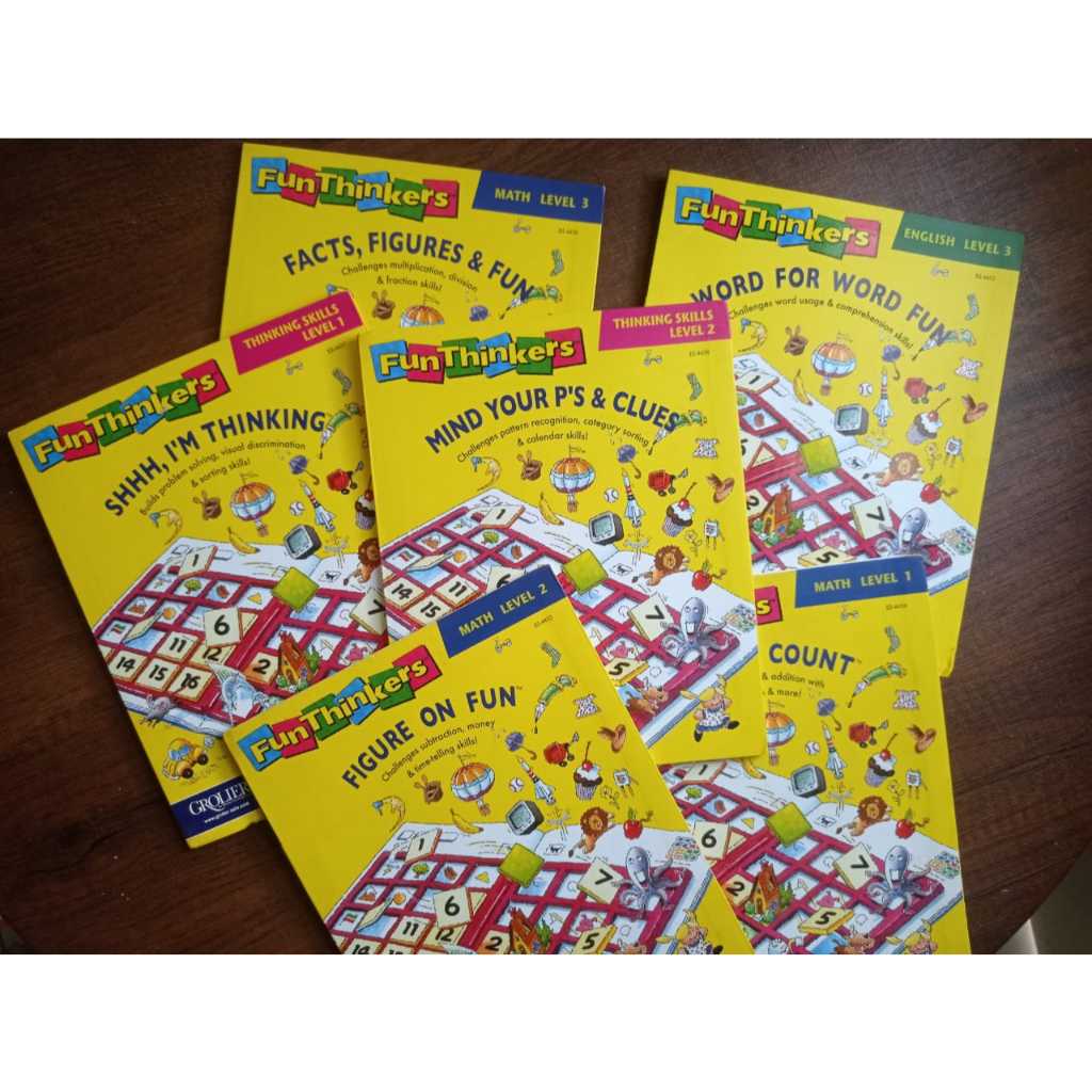 หนังสือภาษาอังกฤษ Fun Thinkers Grolier
