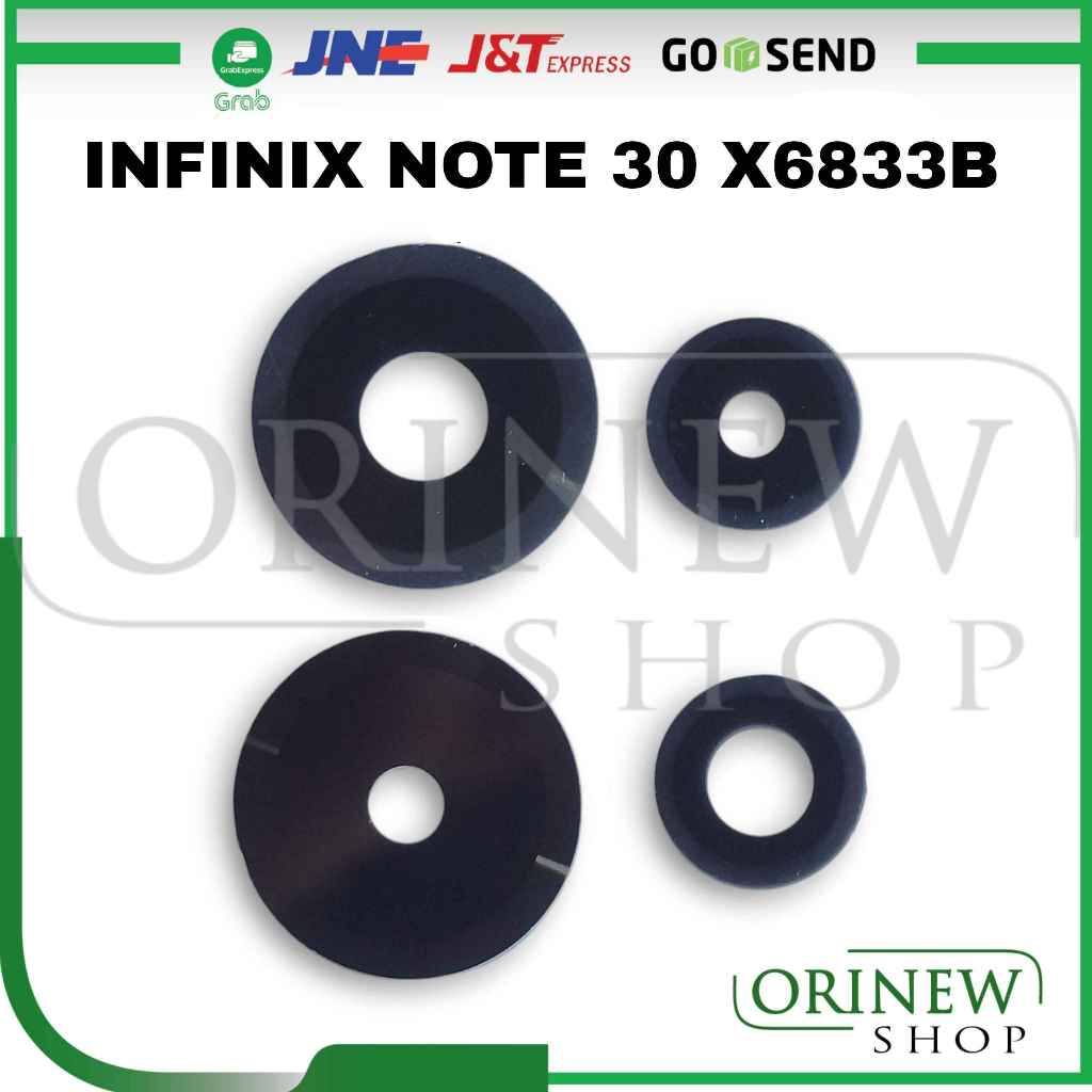 กระจกเลนส์กล้องหลัง Infinix Note 30 X6833B