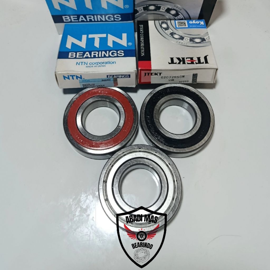 BEARING 6207 LLU NT 6207 ZZ NT 6207 2RS KY