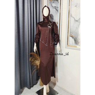 Aveline dress TERBARUUU!!! gamis simpel gamis elegan gamis full payet gamis dress kondangan