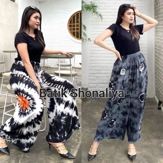 Celana Kulot Wanita Panjang Rayon super adem Celana Kekinian K1