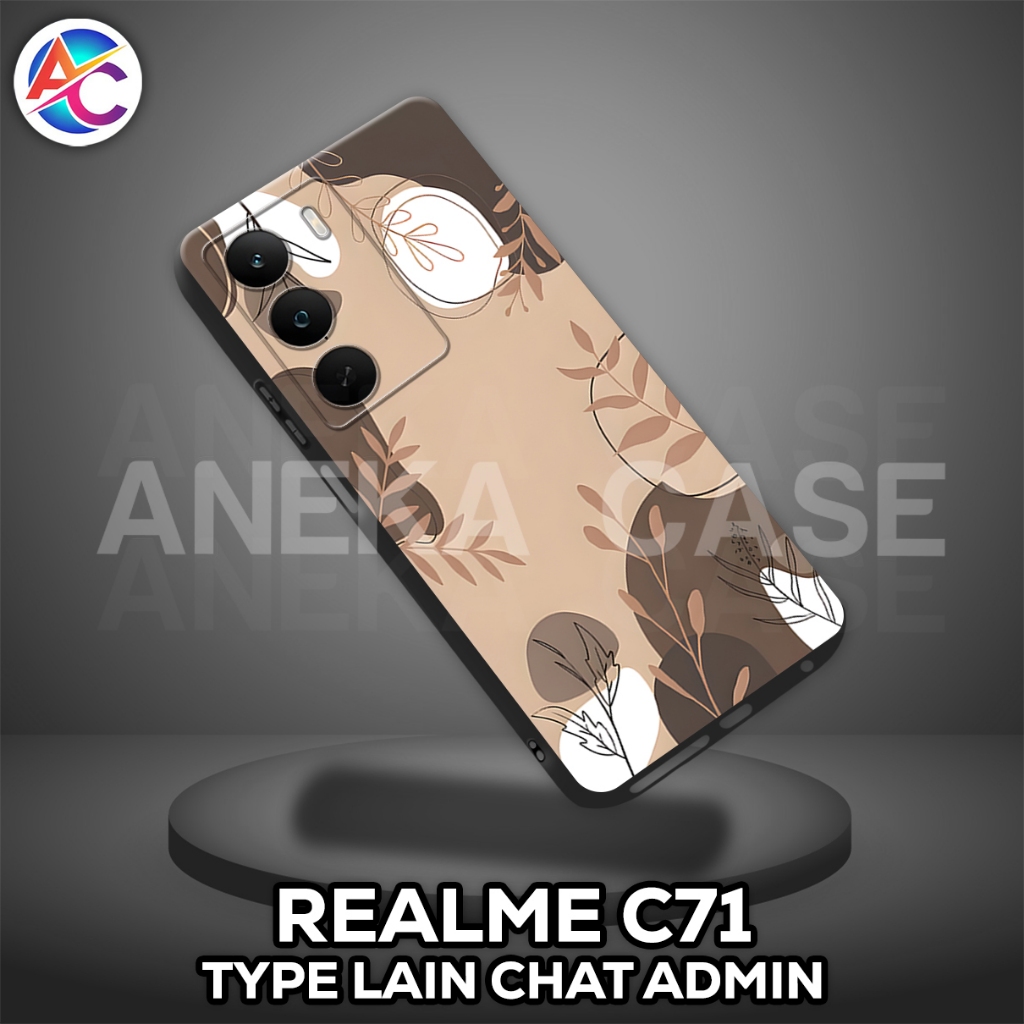 AC67-Case REALME C71-Girls Motif-Softcase REALME C71-เคส REALME C71-ซิลิโคน REALME C71