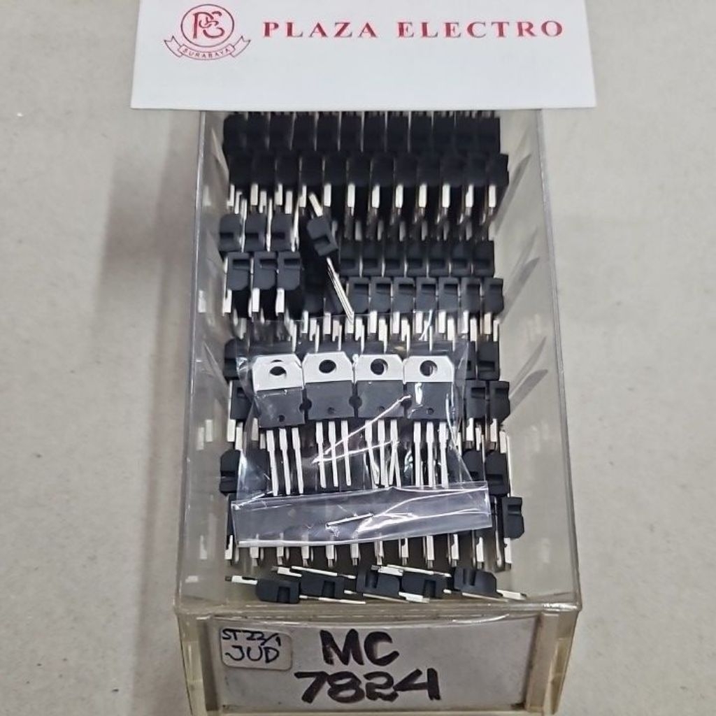 TR ทรานซิสเตอร์ L 7824 CV L7824 MC7824 ST IC REGULATOR ORIGINAL