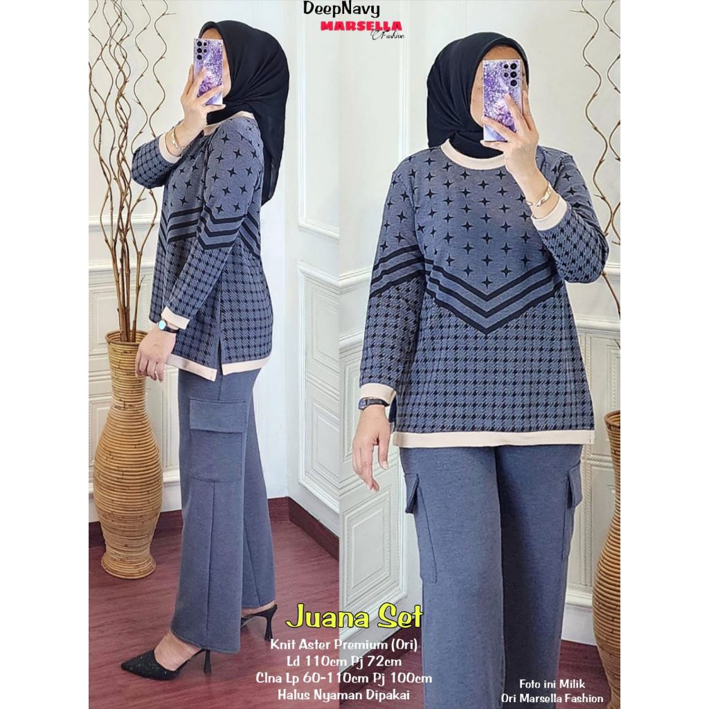 ชุดสตรีล่าสุด Juana Suit By Marsella Fashion