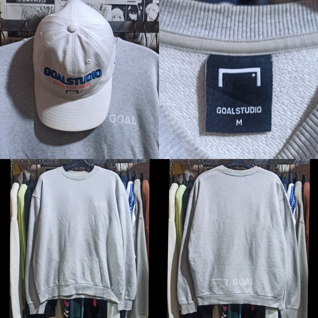 หมวกคอมโบ Goal studio + คอกลม