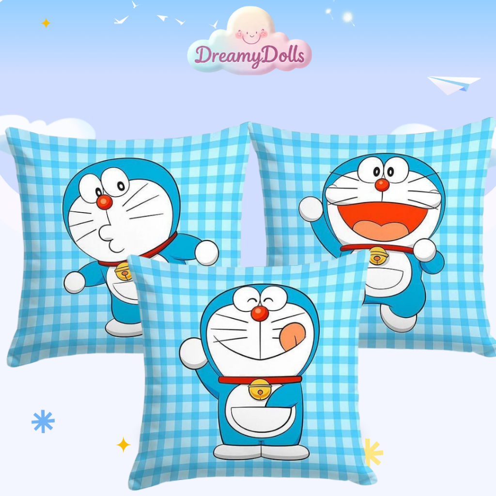 Dreamy Dolls DORAEMON CHARACTER PILLOW 40 X 40 CM