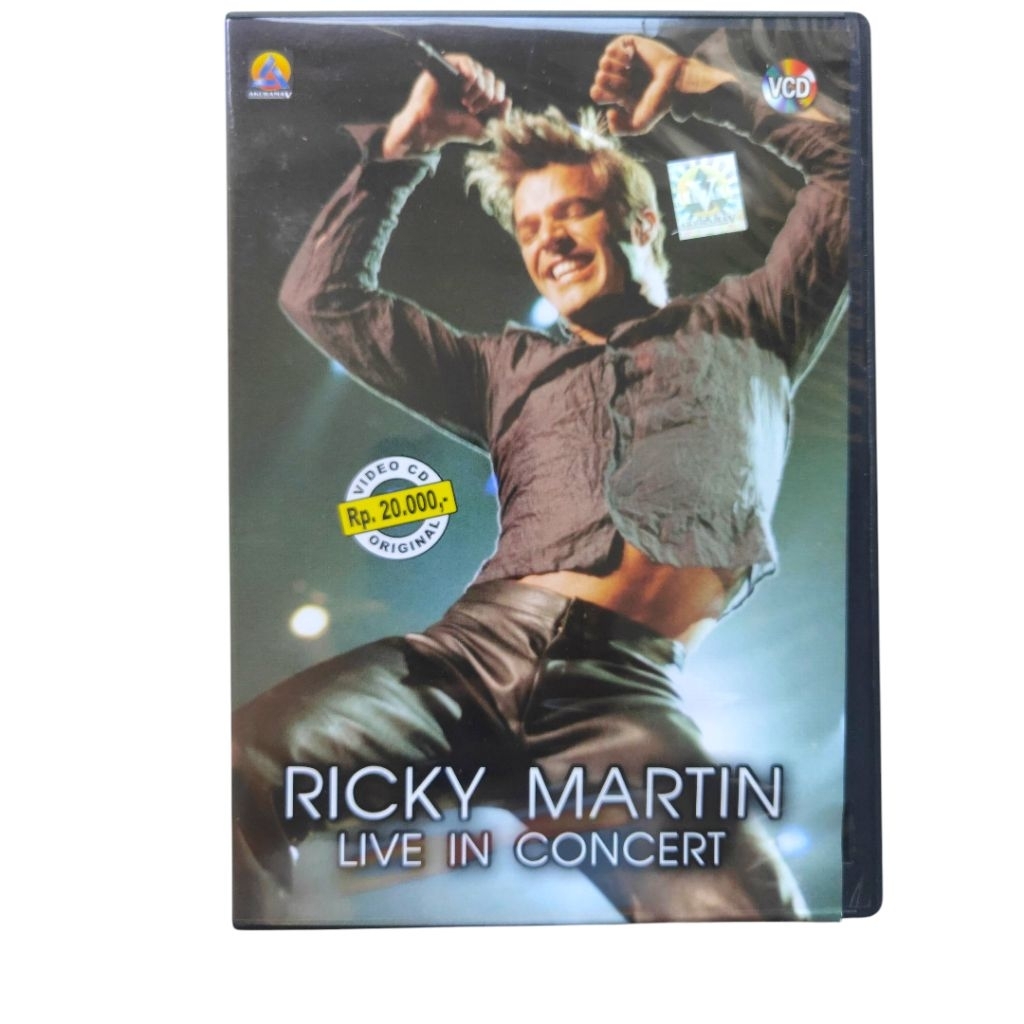 VCD Ricky Martin Live ในคอนเสิร์ต