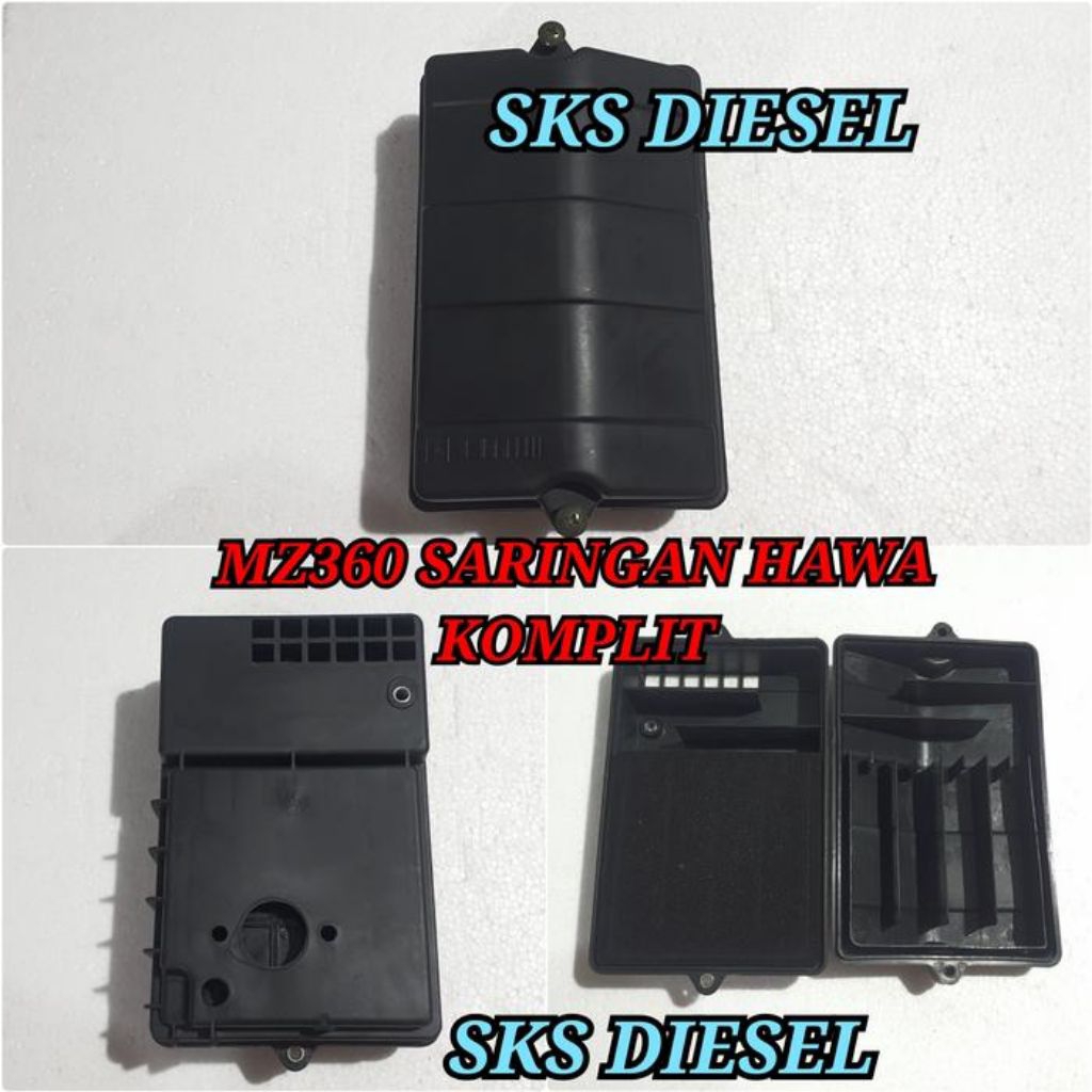 MESIN Yamaha MZ360 / EF 660 ตัวเลือกอากาศเครื่องยนต์ Assy ครบชุด