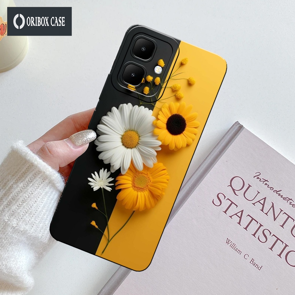 HP ล่าสุด INFINIX SMART 10 Phone Case 2025 - Flower Case Motif - Casing - Infinix Smart 10 Softcase 