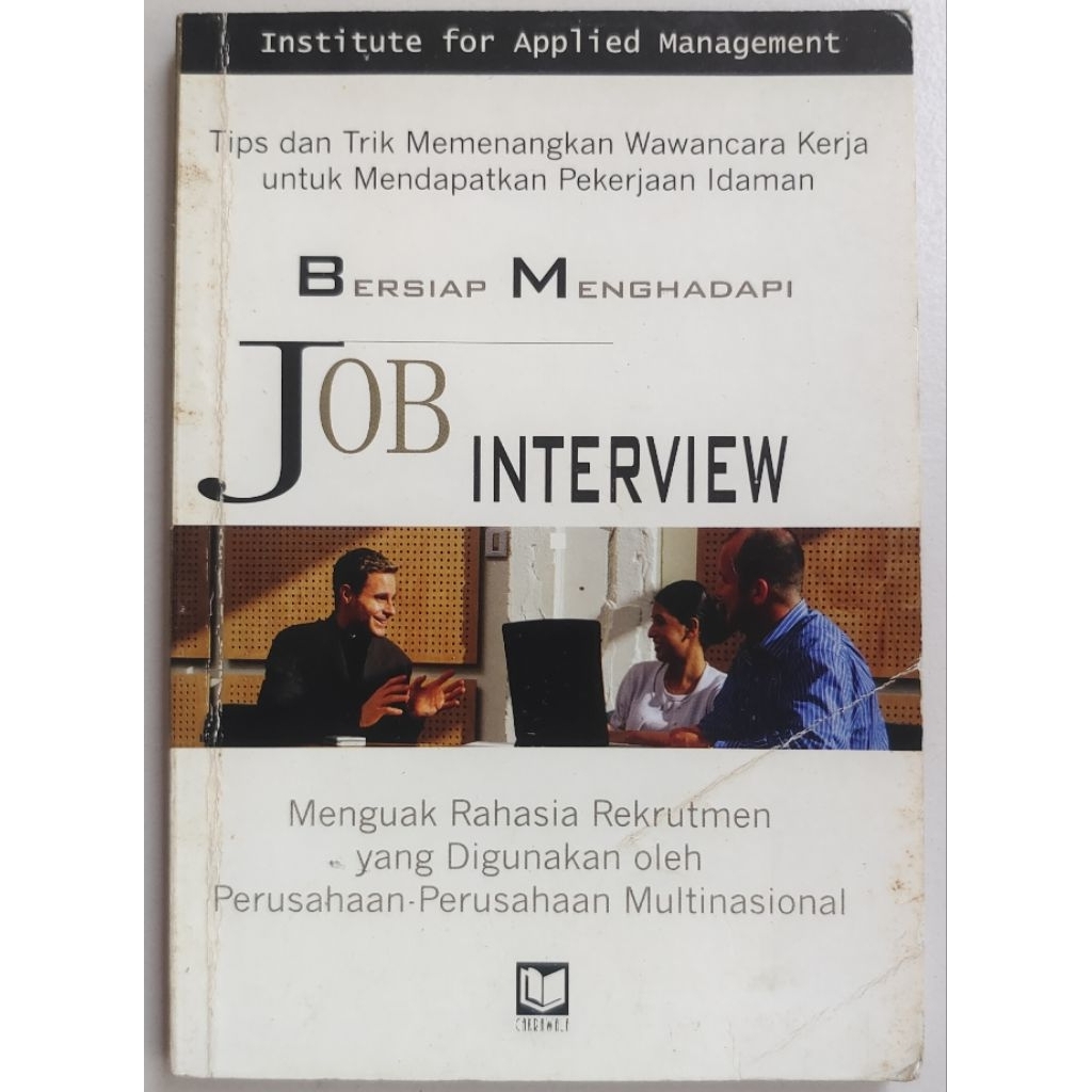 JOB INTERVIEW ดั้งเดิมพร้อมหนังสือ